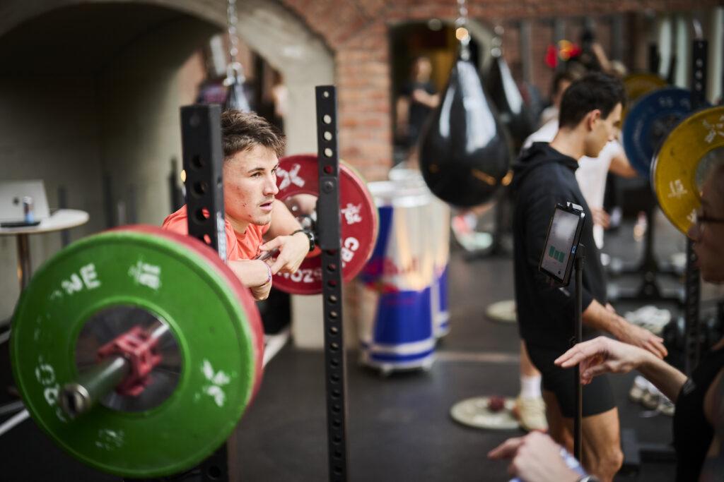 Participants seen during Red Bull Road to Hyrox in Vienna, Austria on December 6, 2025